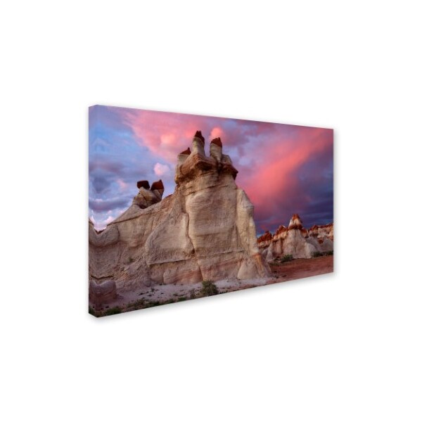 Mike Jones Photo 'Blue Canyon Dusk' Canvas Art,22x32